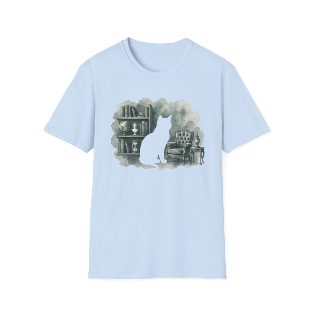 Cat in the Library T-Shirt