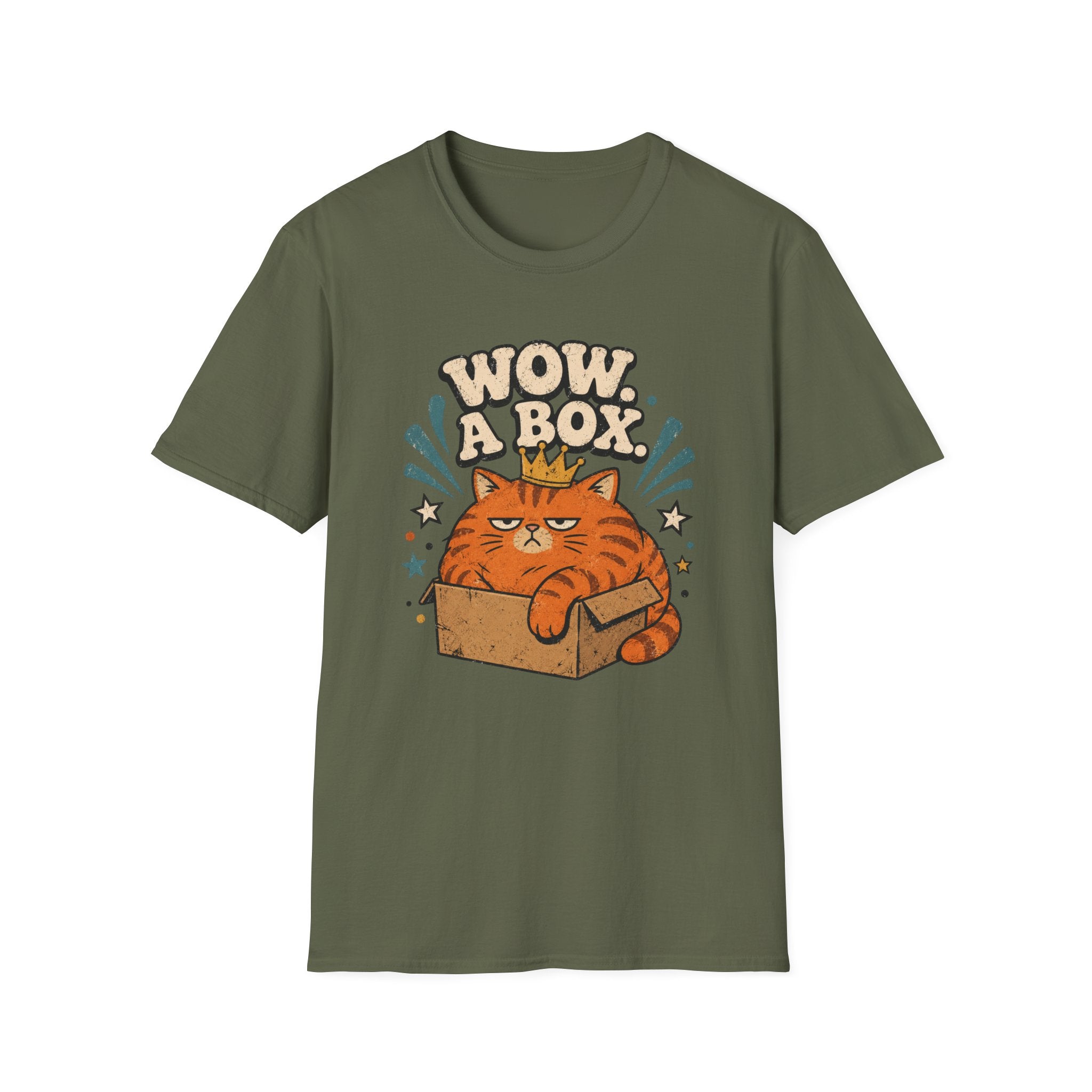 Wow. A Box. (Fat Cat) T-Shirt