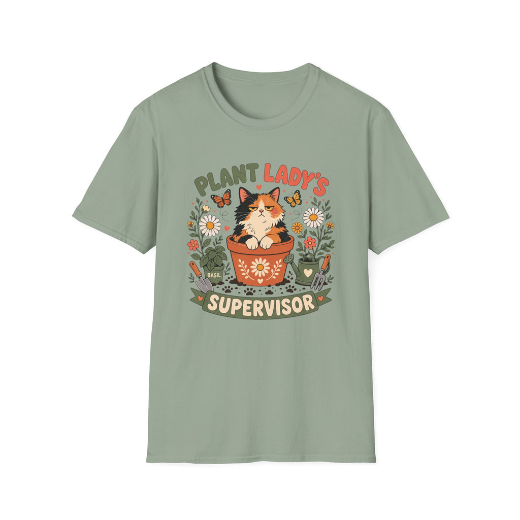 Plant Lady's Supervisor T-Shirt