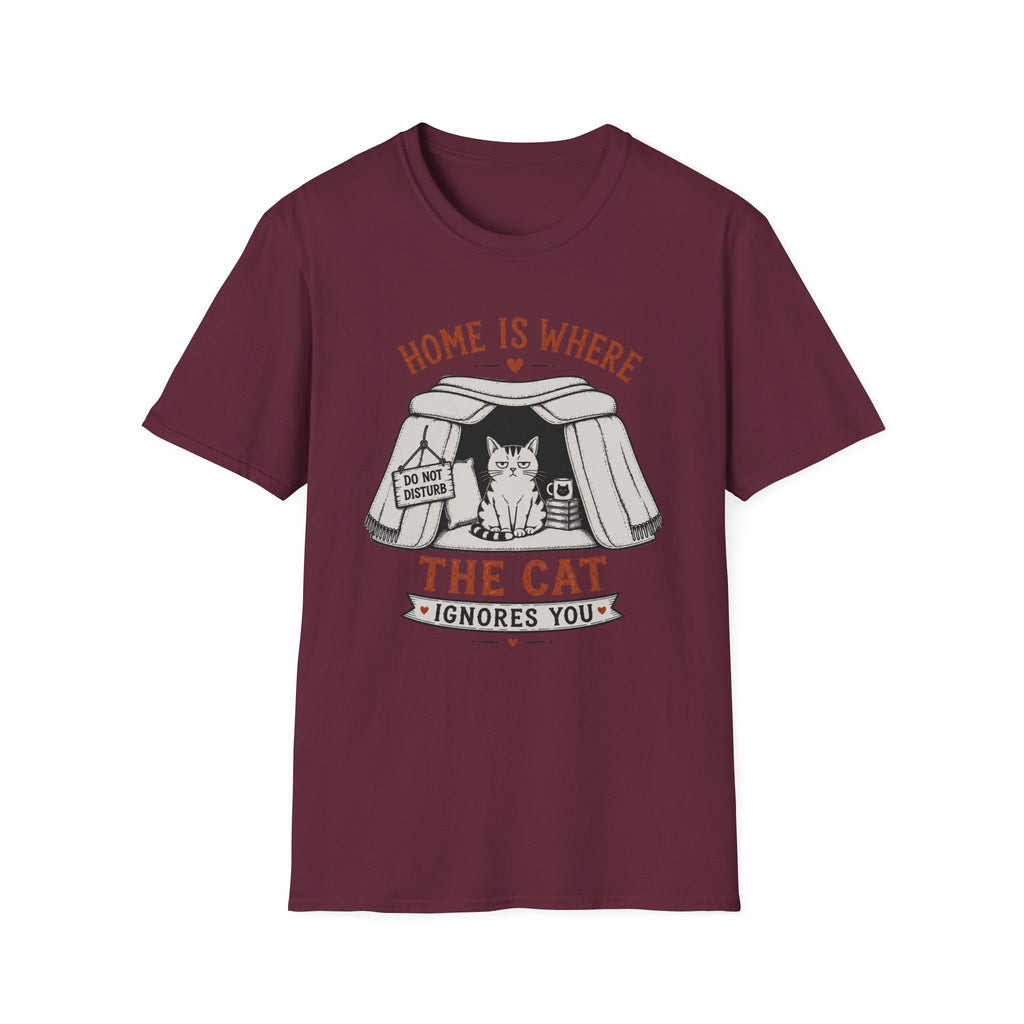 Home is Where the Cat Ignores You T-Shirt