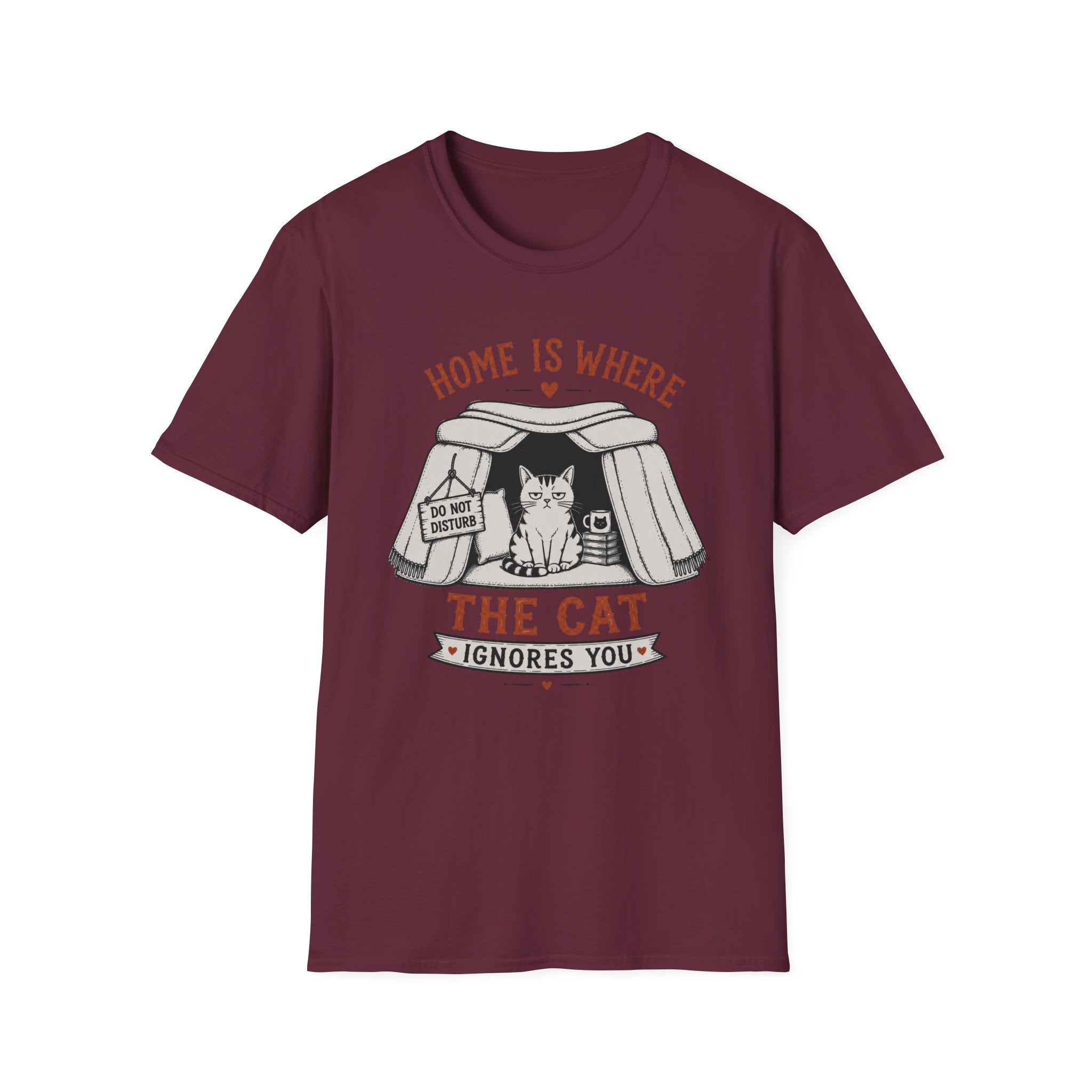 Home is Where the Cat Ignores You T-Shirt