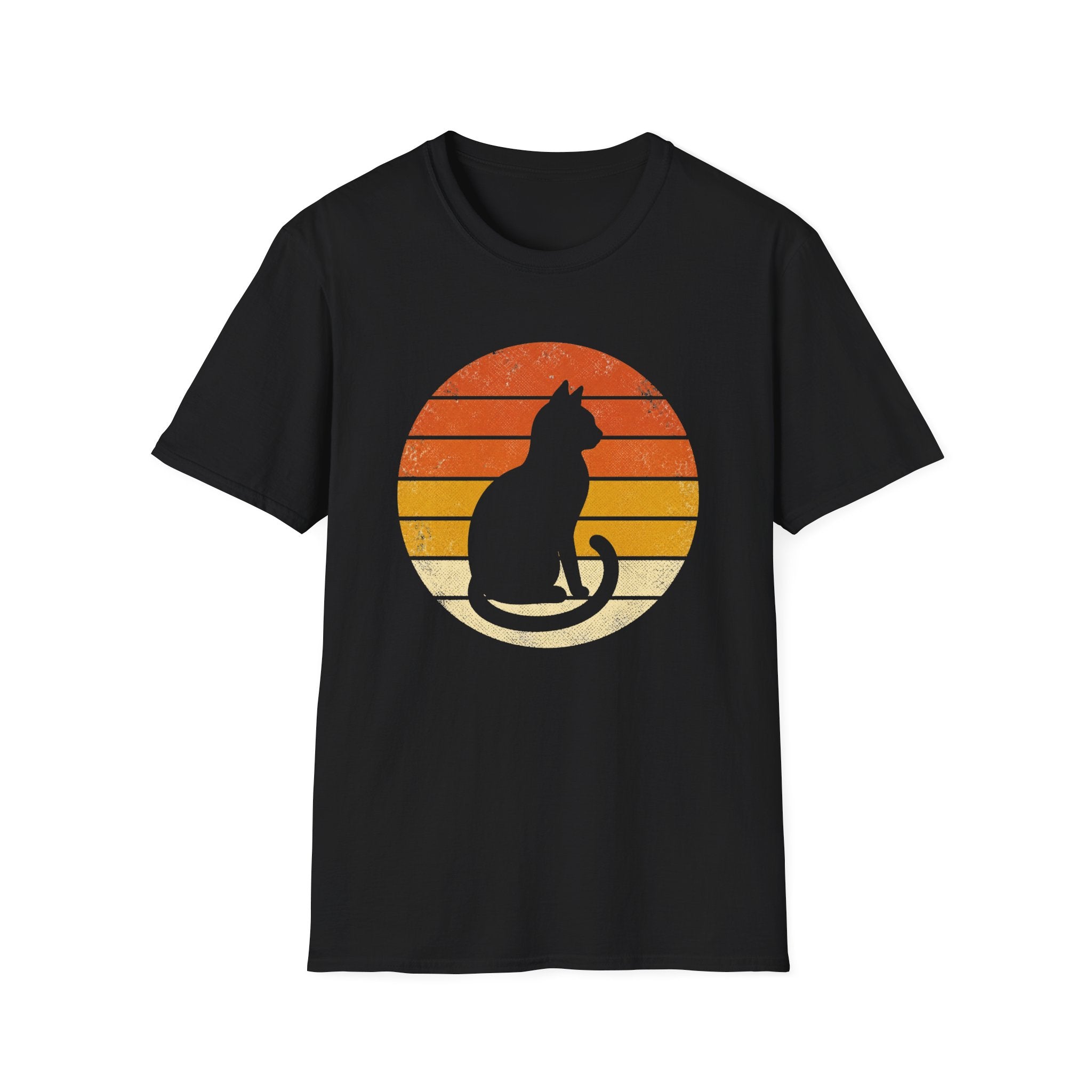 Vintage Sunset Silhouette T-Shirt