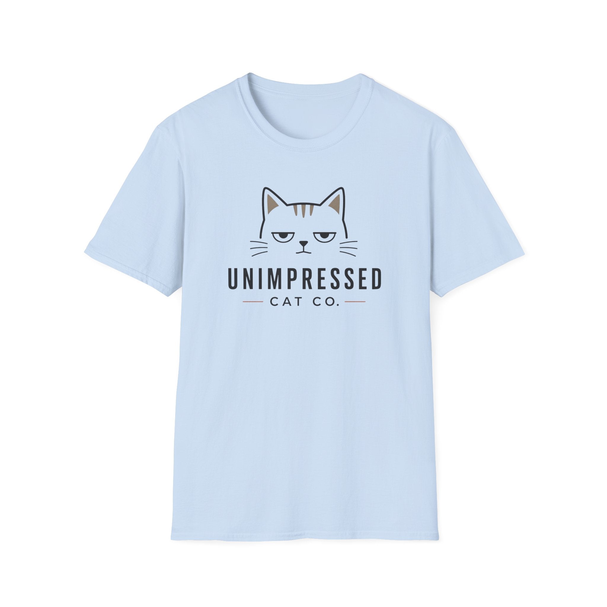 Unimpressed Cat Co Logo T-Shirt