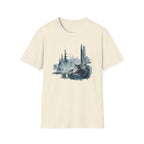 Watercolor Windowsill Lounging T-Shirt