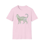 Plants Silhouette Cat T-Shirt