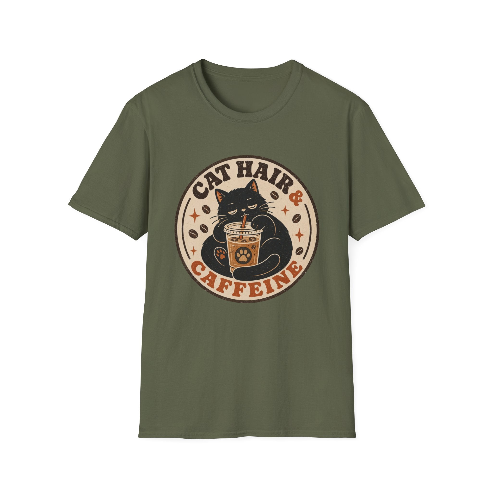 Cat Hair and Caffeine T-Shirt
