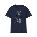 The Line Drawing of an Unimpressed Cat T-Shirt