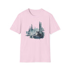 Watercolor Windowsill Lounging T-Shirt
