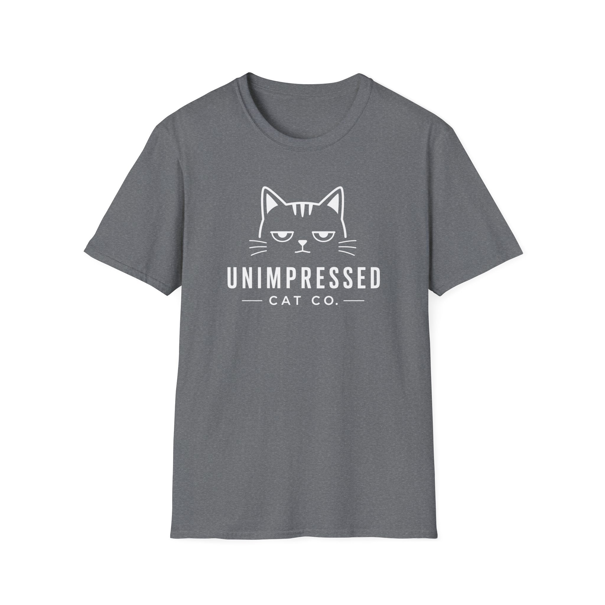 Unimpressed Cat Co Logo T-Shirt