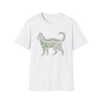 Plants Silhouette Cat T-Shirt