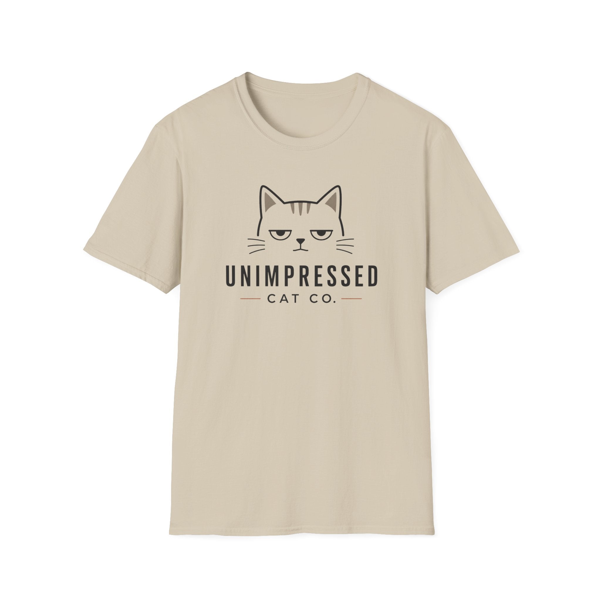 Unimpressed Cat Co Logo T-Shirt