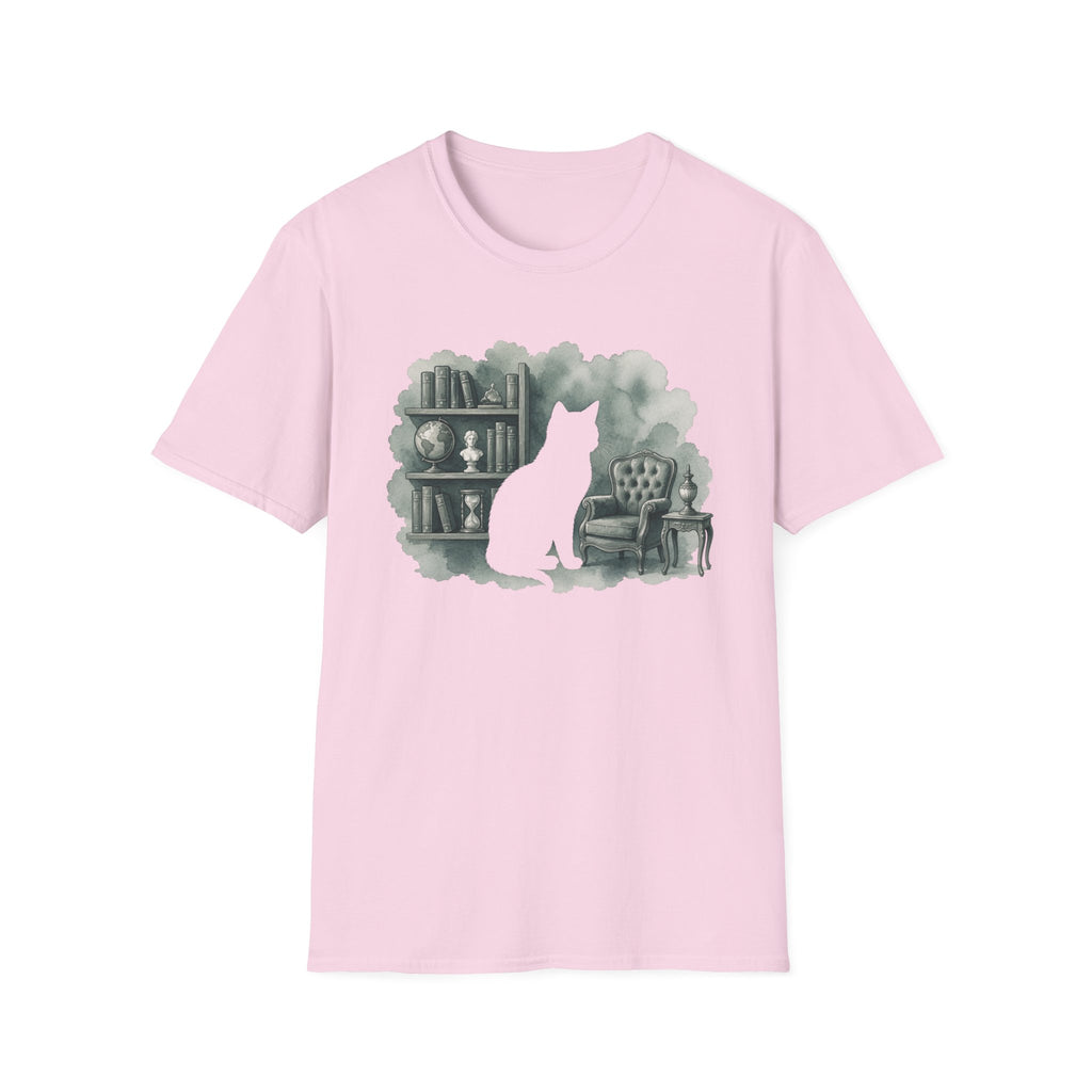 Cat in the Library T-Shirt