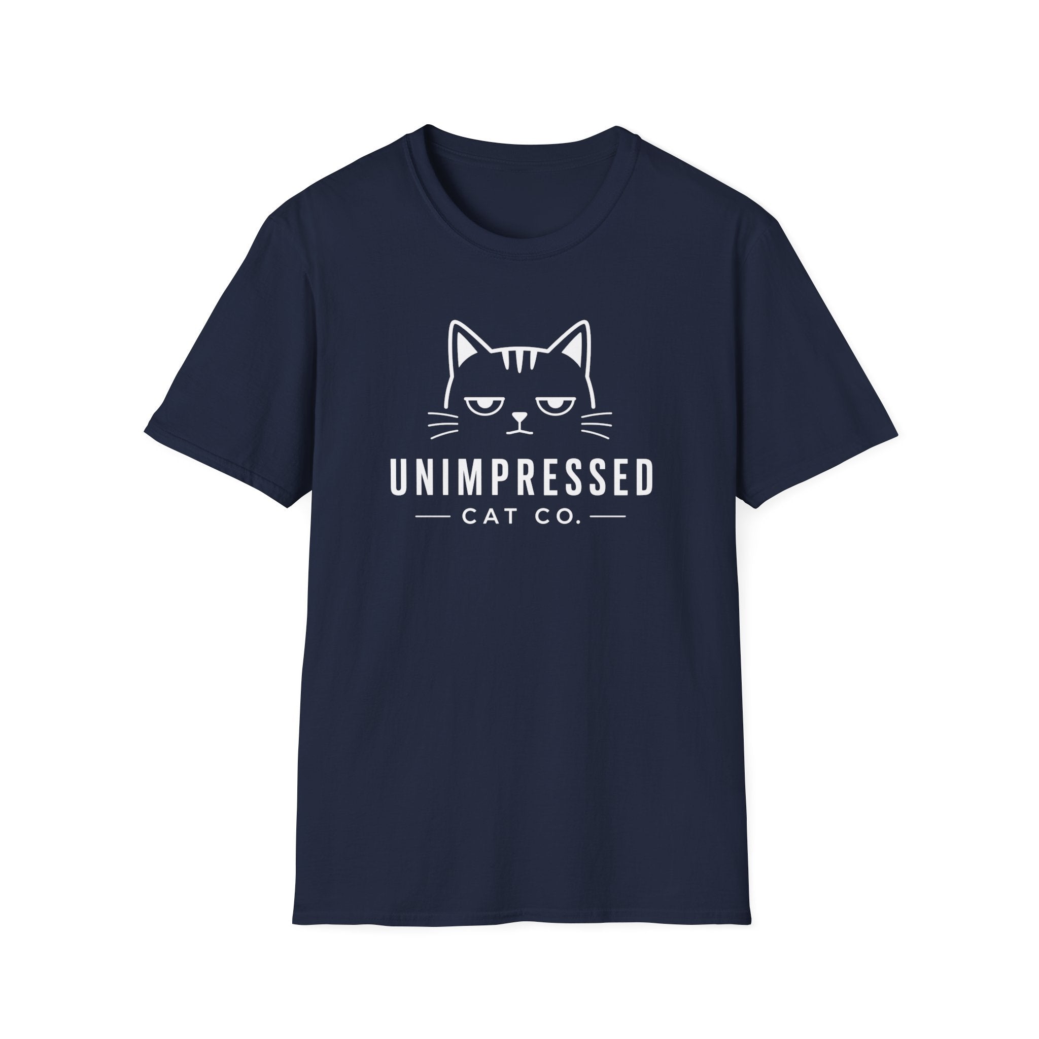 Unimpressed Cat Co Logo T-Shirt