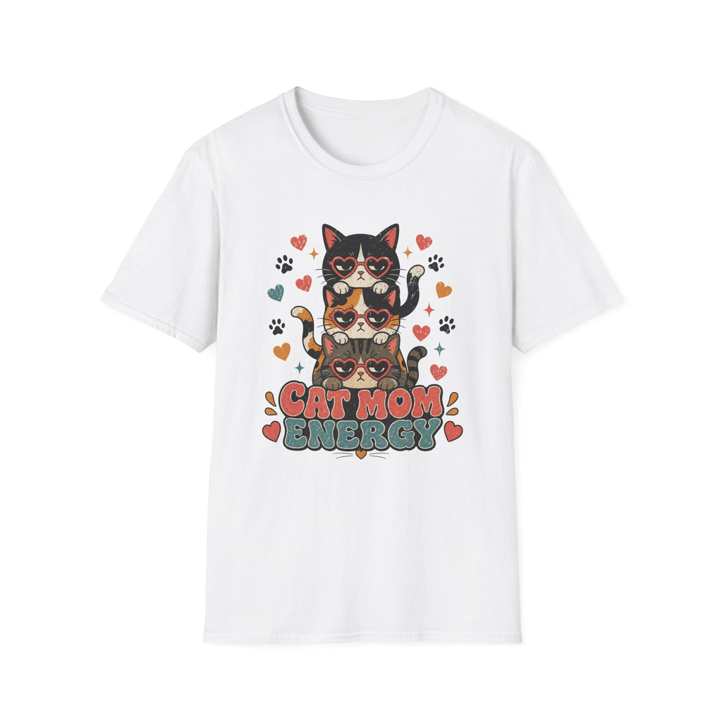 Cat Mom Energy T-Shirt