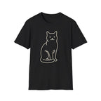 The Line Drawing of an Unimpressed Cat T-Shirt