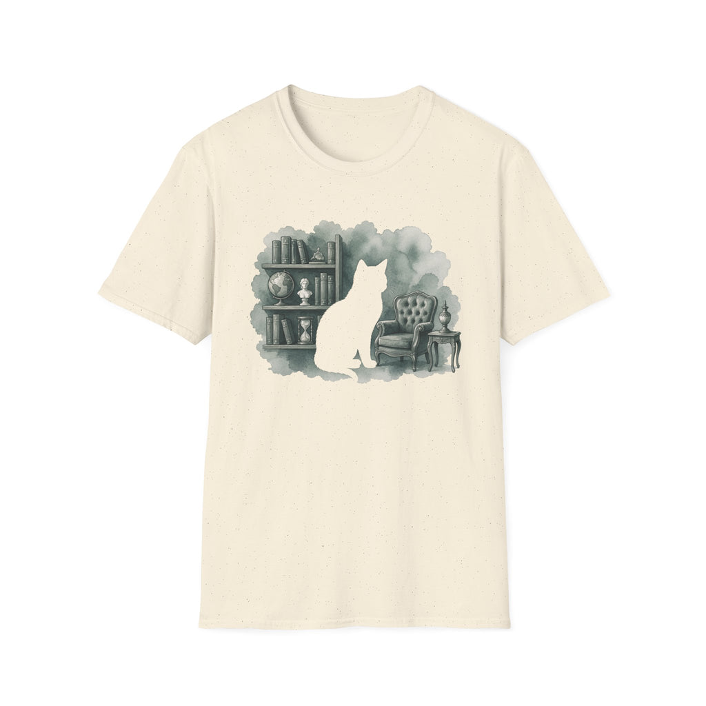 Cat in the Library T-Shirt