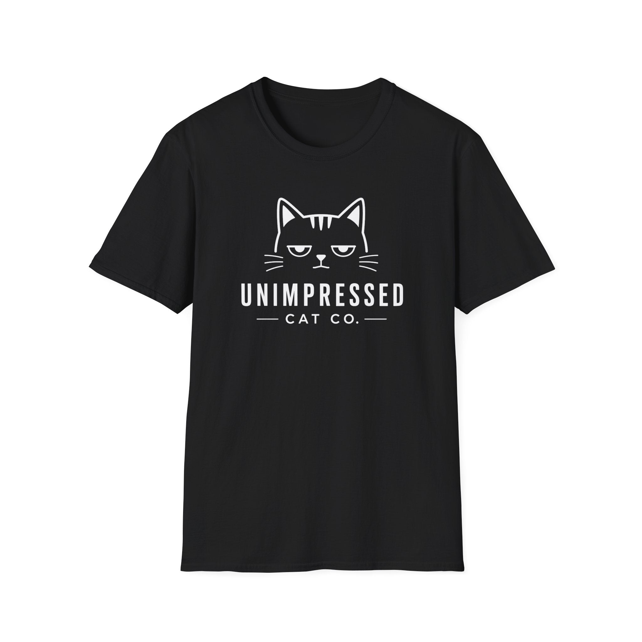 Unimpressed Cat Co Logo T-Shirt