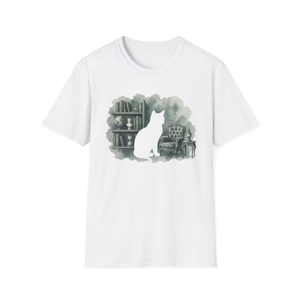 Cat in the Library T-Shirt