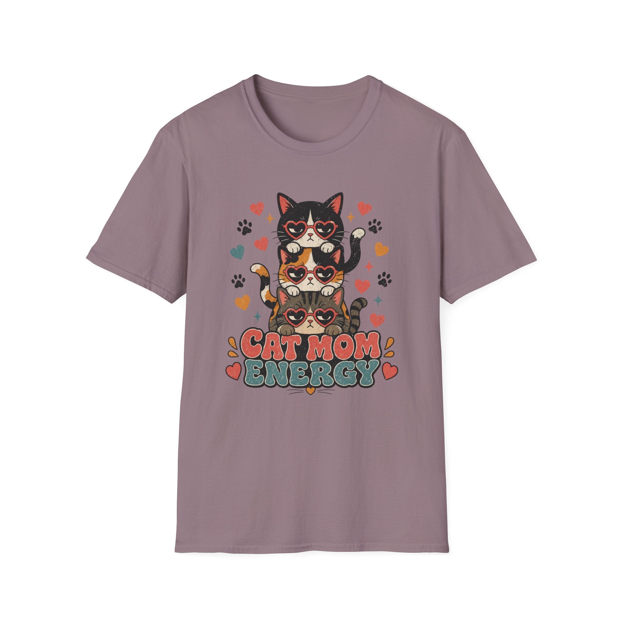 Cat Mom Energy T-Shirt