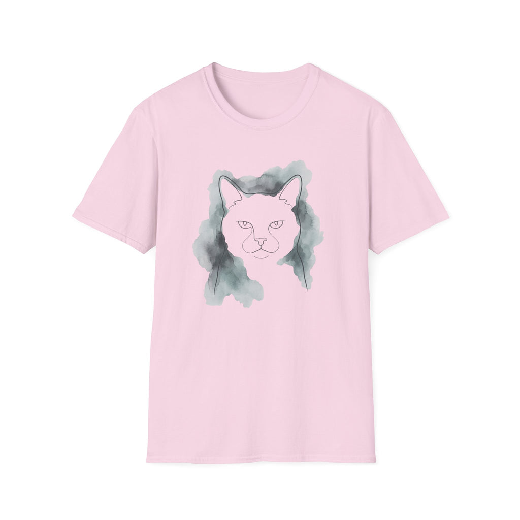 Watercolor Line Art T-Shirt