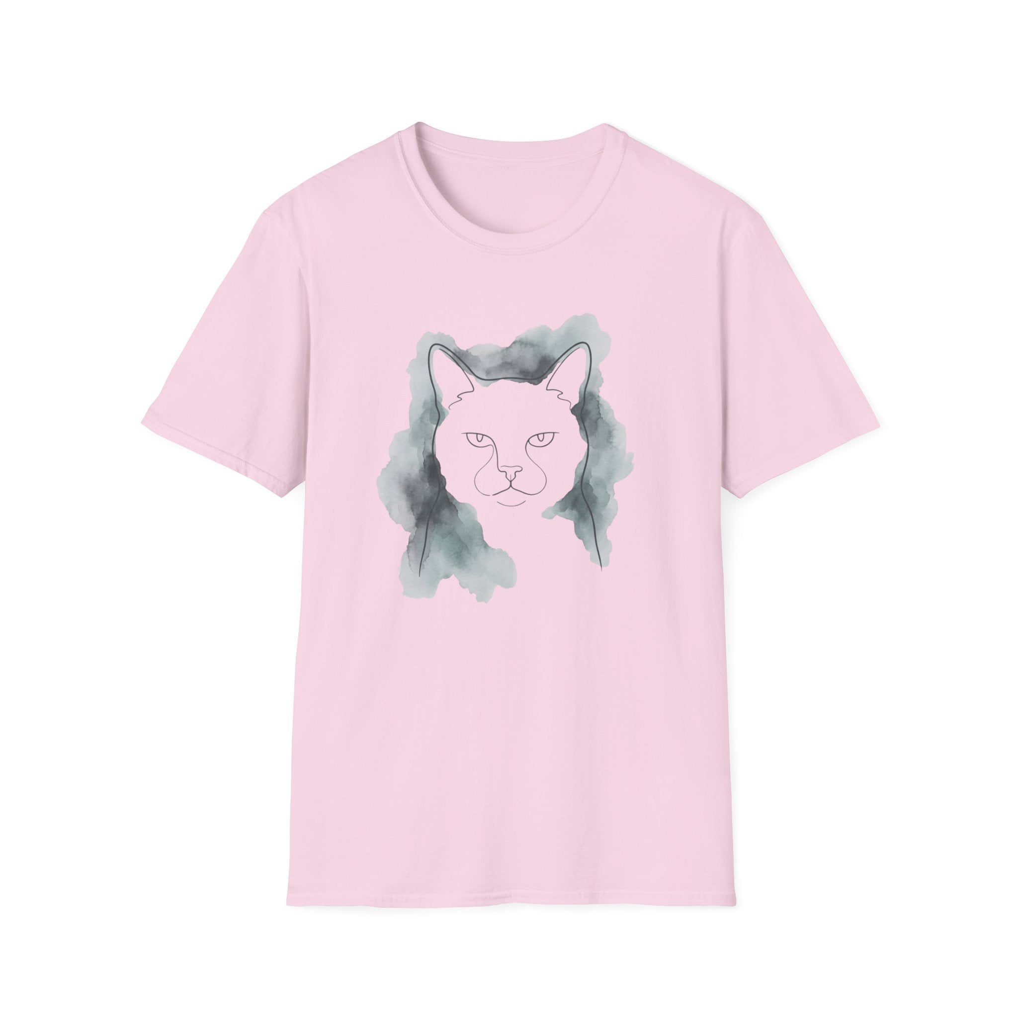 Watercolor Line Art T-Shirt