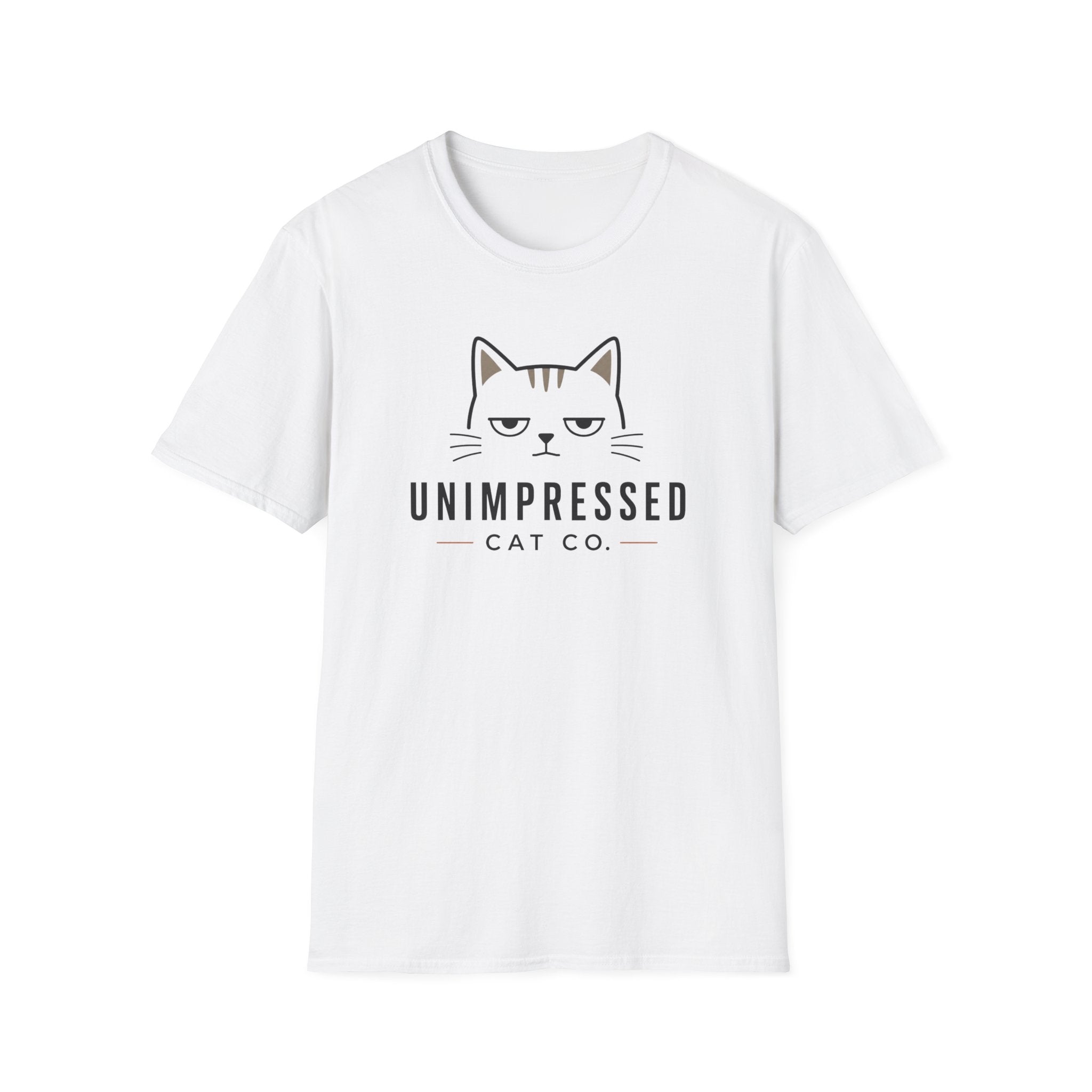 Unimpressed Cat Co Logo T-Shirt