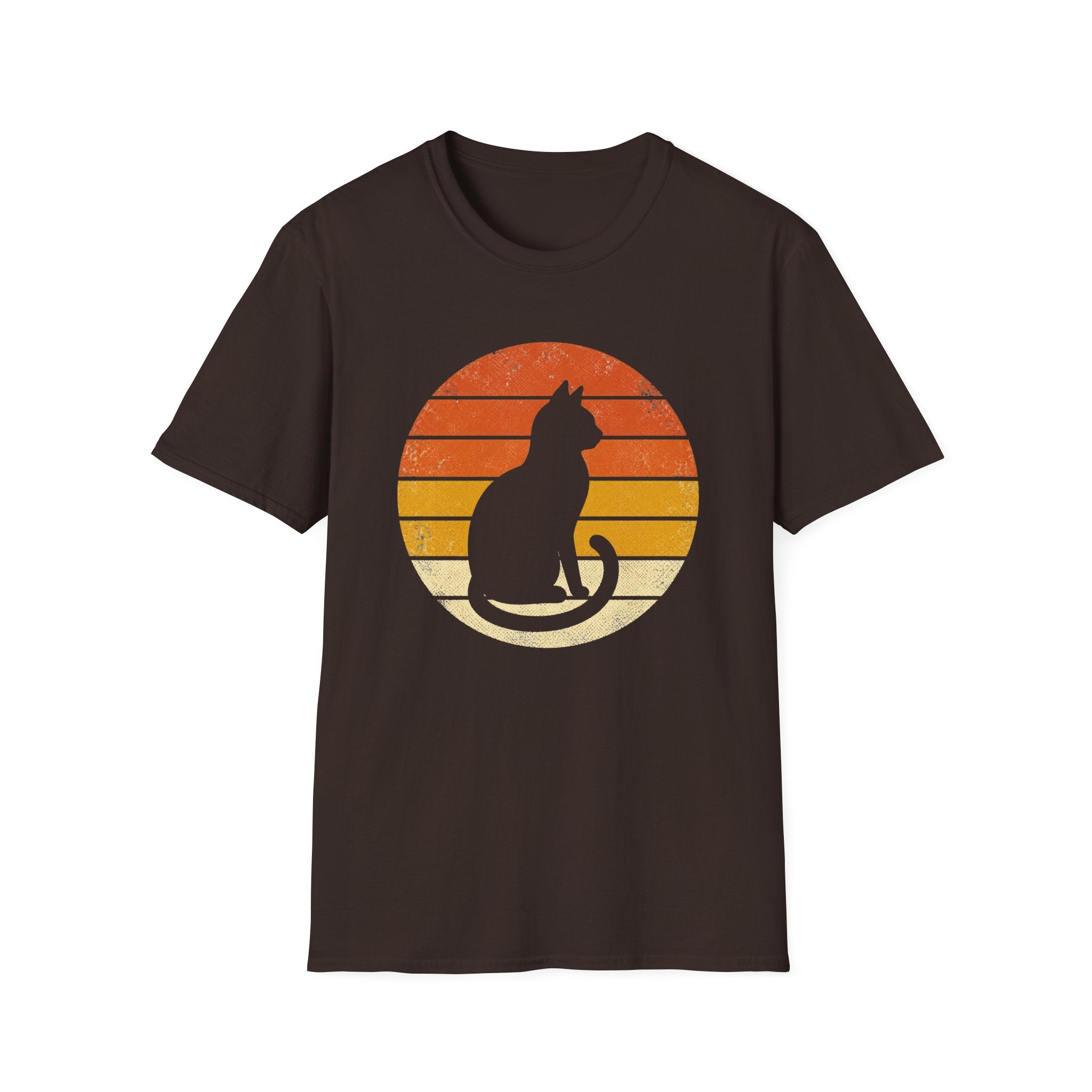 Vintage Sunset Silhouette T-Shirt