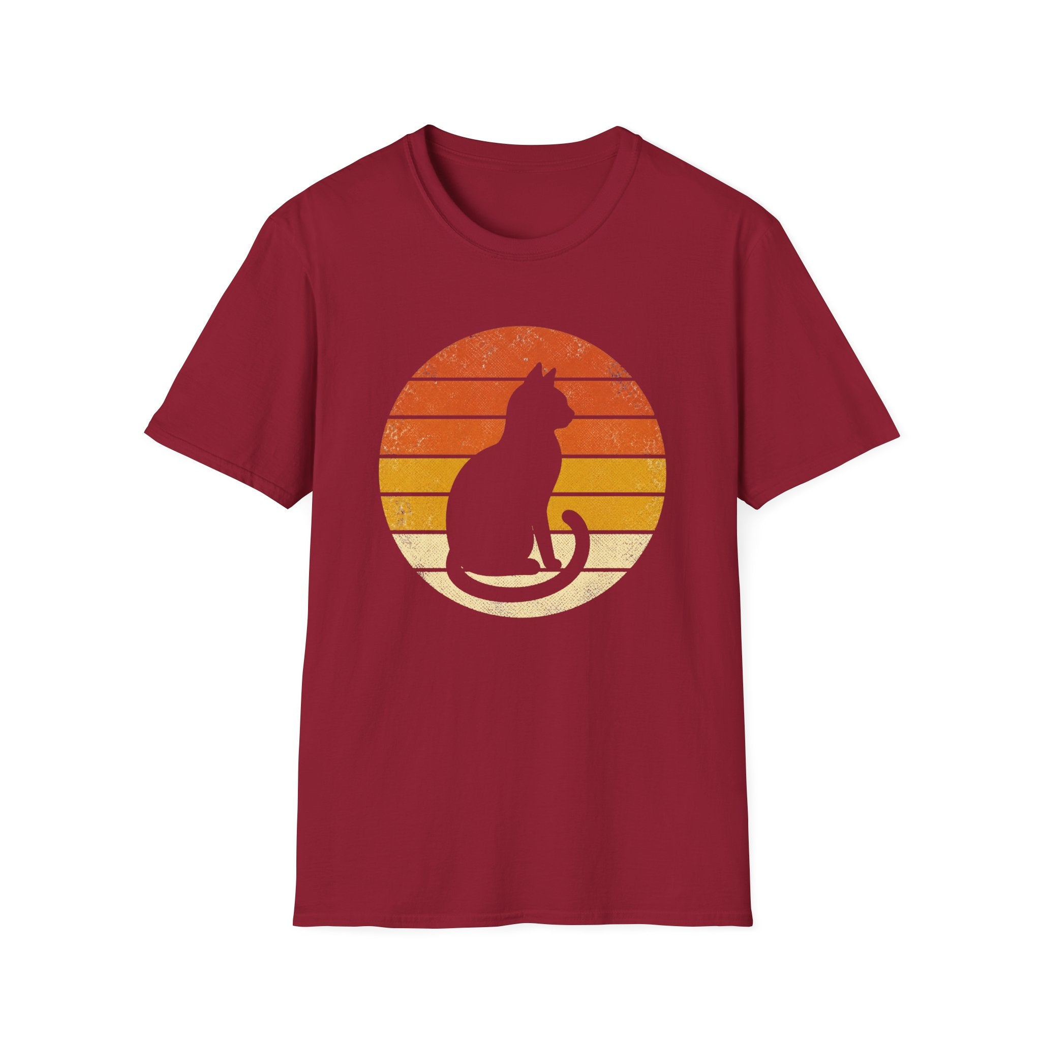 Vintage Sunset Silhouette T-Shirt