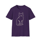 The Line Drawing of an Unimpressed Cat T-Shirt