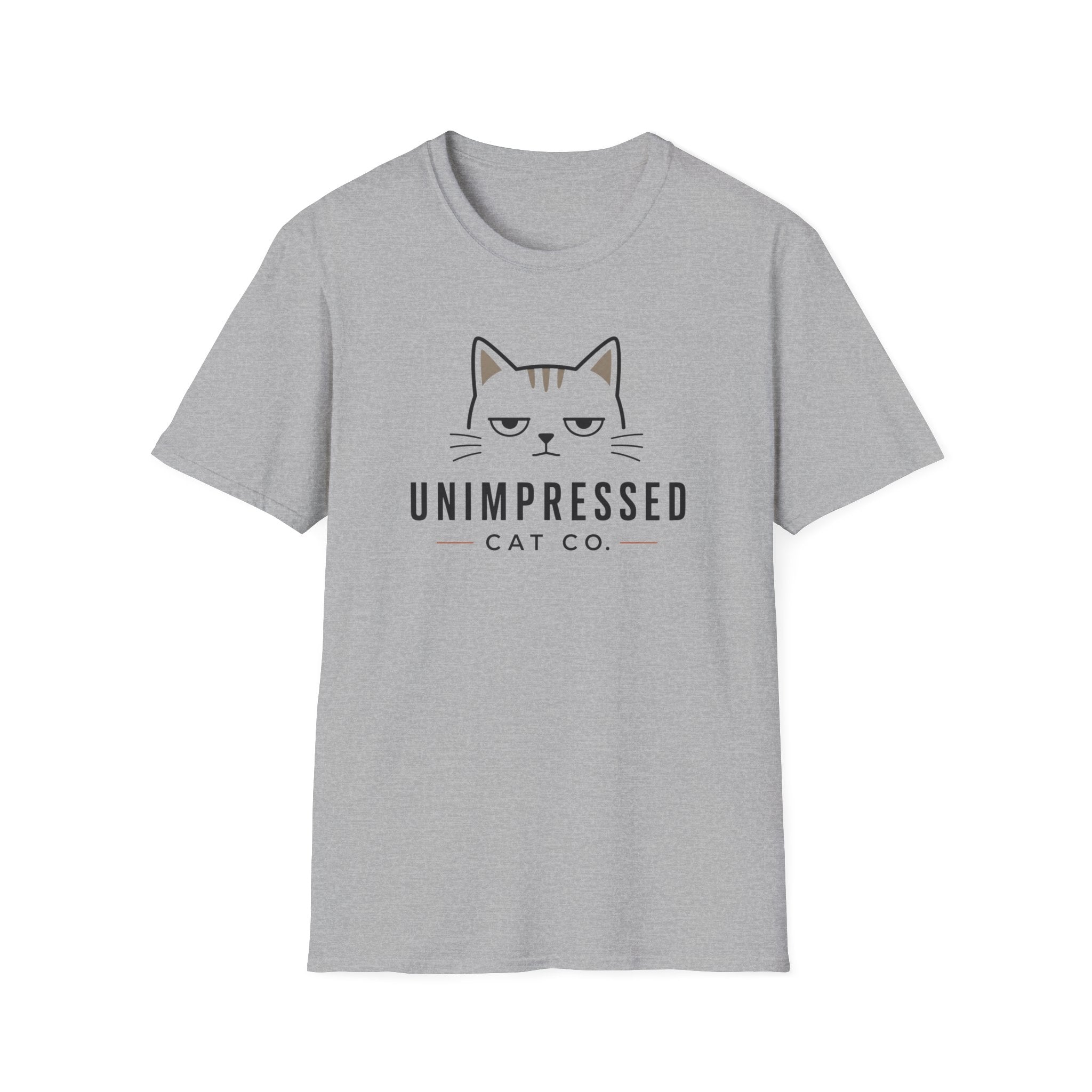 Unimpressed Cat Co Logo T-Shirt