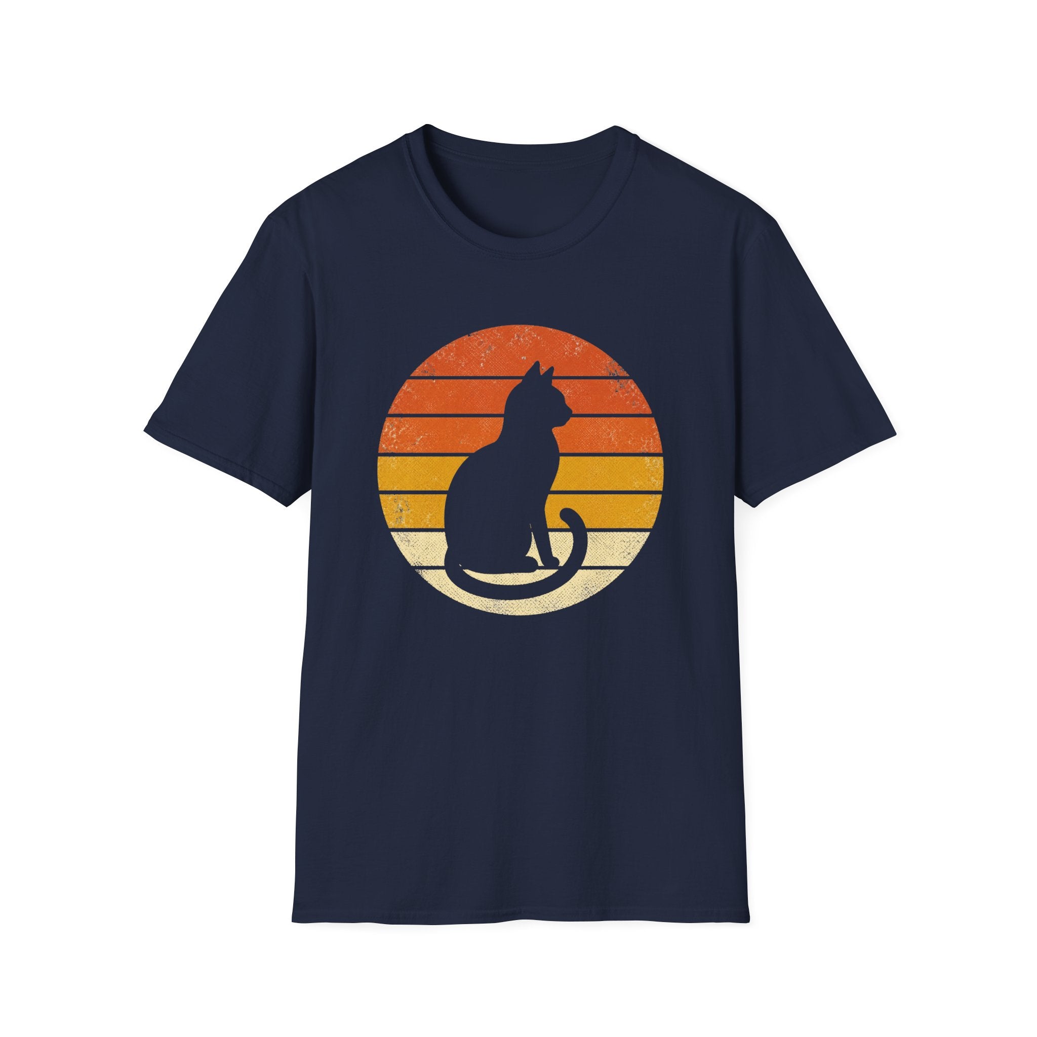 Vintage Sunset Silhouette T-Shirt