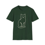 The Line Drawing of an Unimpressed Cat T-Shirt