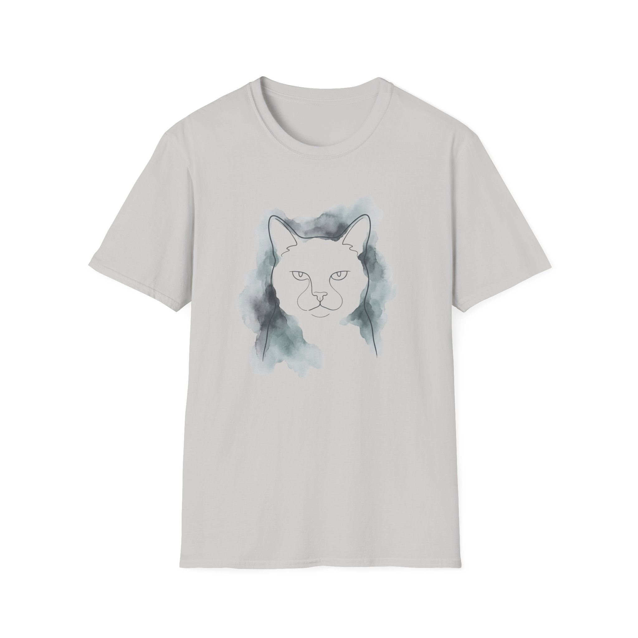 Watercolor Line Art T-Shirt