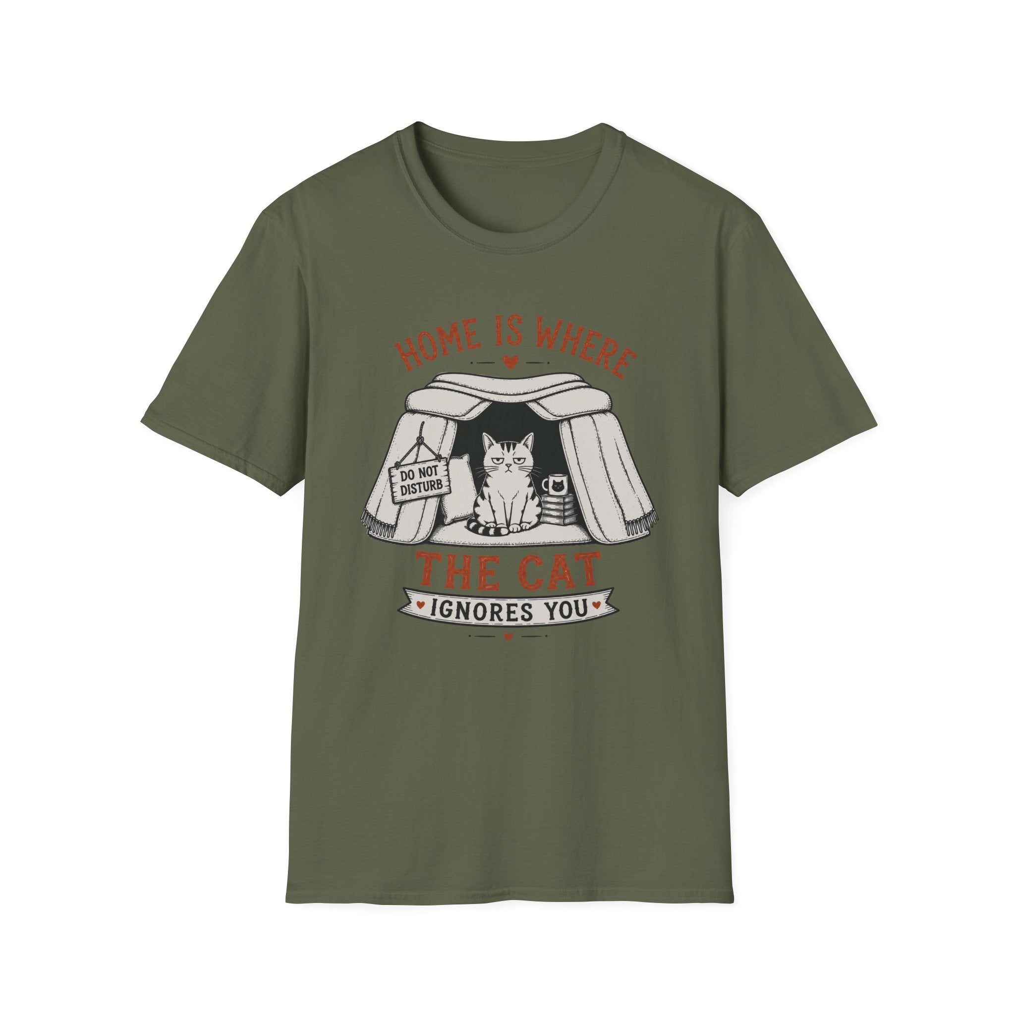 Home is Where the Cat Ignores You T-Shirt