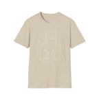 The Line Drawing of an Unimpressed Cat T-Shirt