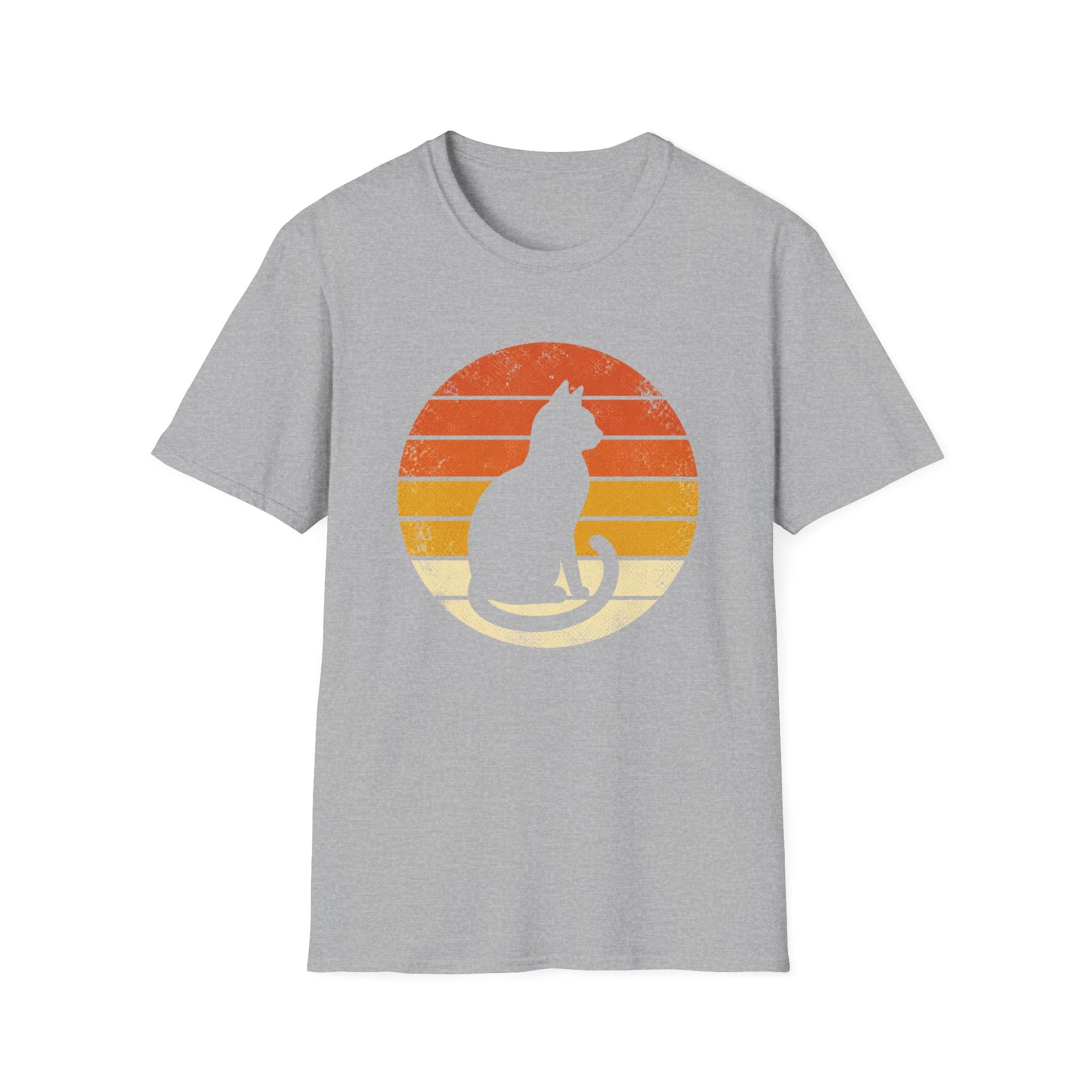 Vintage Sunset Silhouette T-Shirt