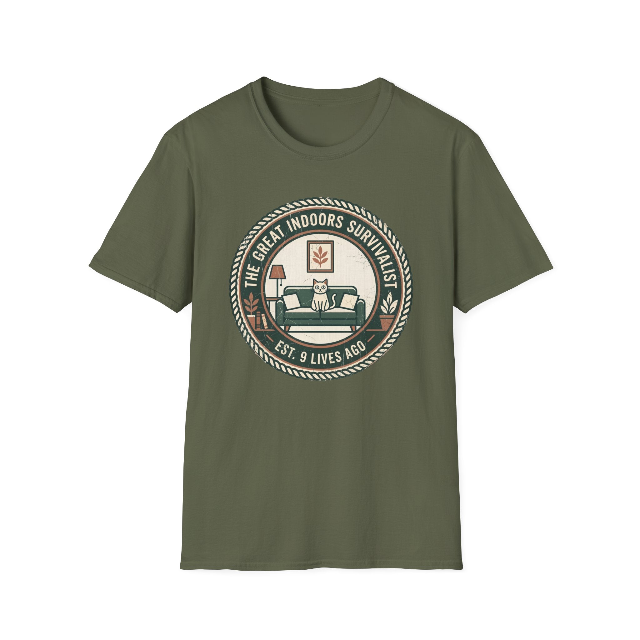 The Great Indoors Survivalist T-Shirt
